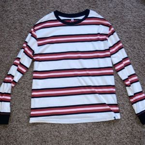 small zine striped long sleeve